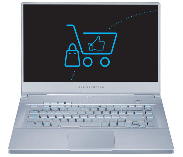 ASUS ROG Zephyrus M i7-9750H/16GB/512 Glacier - 540231 - zdjęcie 3